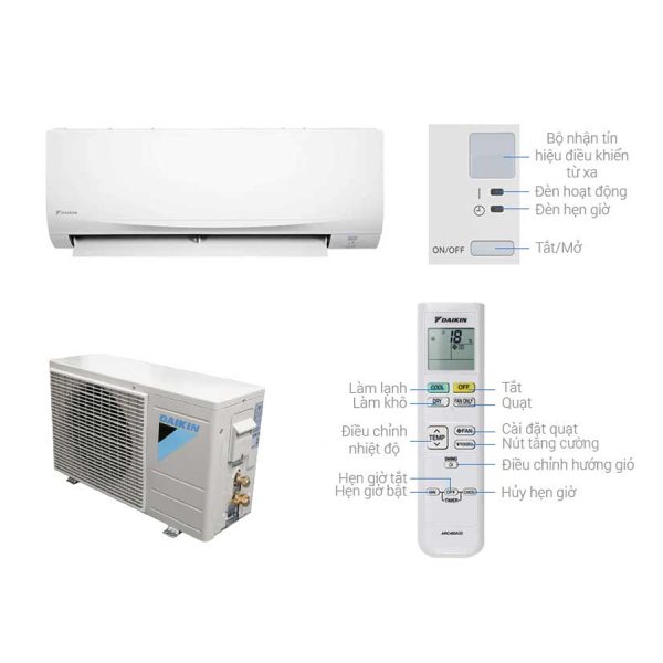 Điều hòa Daikin 9000 BTU FTF25XAV1V - Ảnh 4